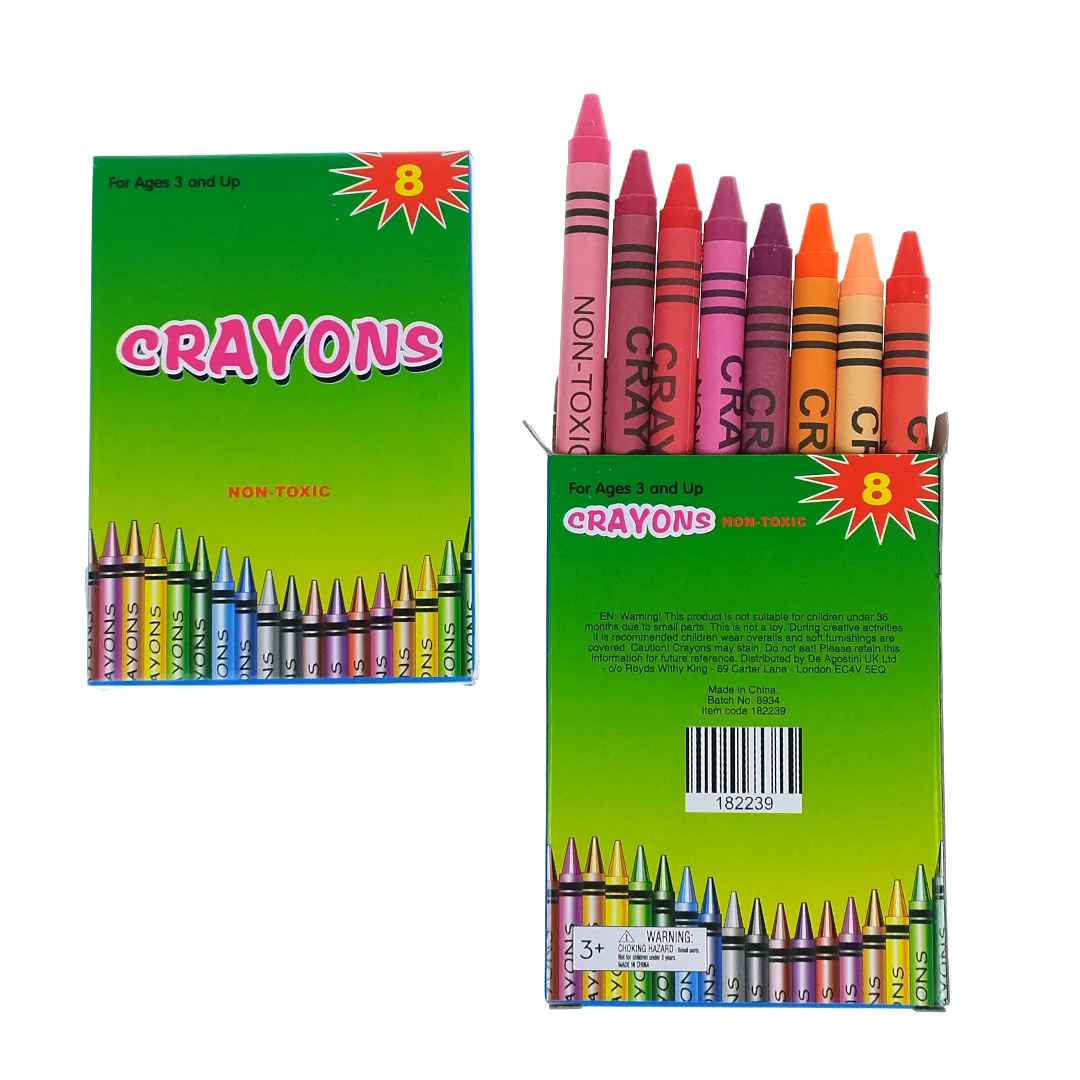 Candle crayons 8 pcs. Amigurumi