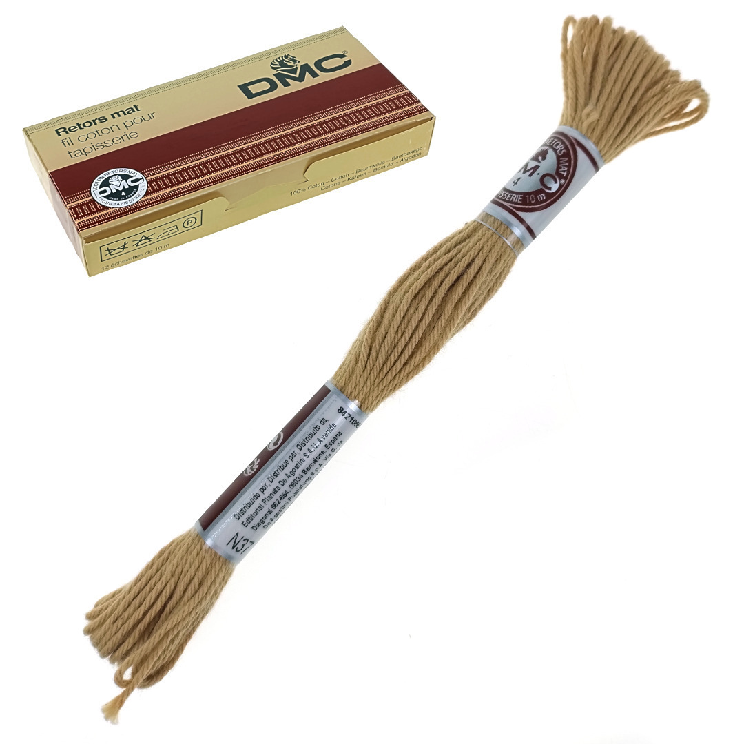 DMC cotton yarn Mulina Skein 10 m N37 Canelle