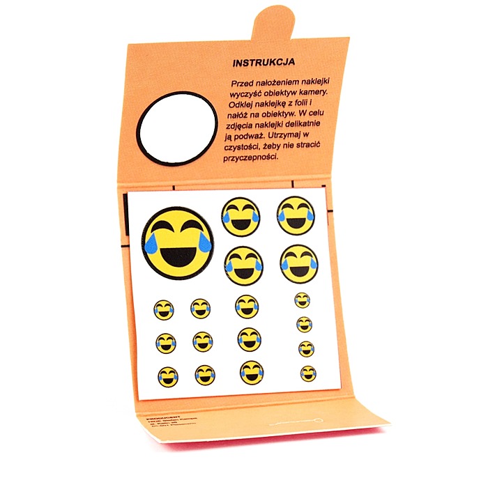 Osłona kamery, zaślepka na kamerę, tablet, smartfon 18 szt. - Smile