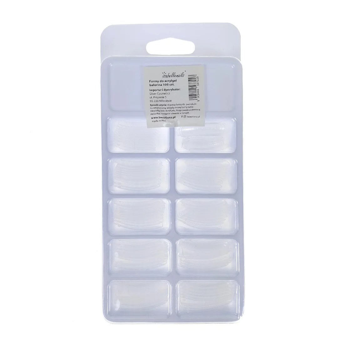 Acrylgel molds 100 pcs. MIX