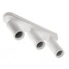 SOLIS ceiling luminaire, aluminum, 55x100mm, IP20, 3*GU10, max. 50W, max. 250V, 50/60Hz, white