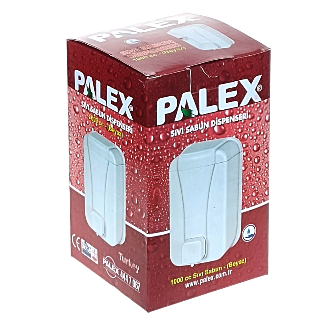 Dozownik do mydła w płynie 1l biały PALEX - obrazek 3