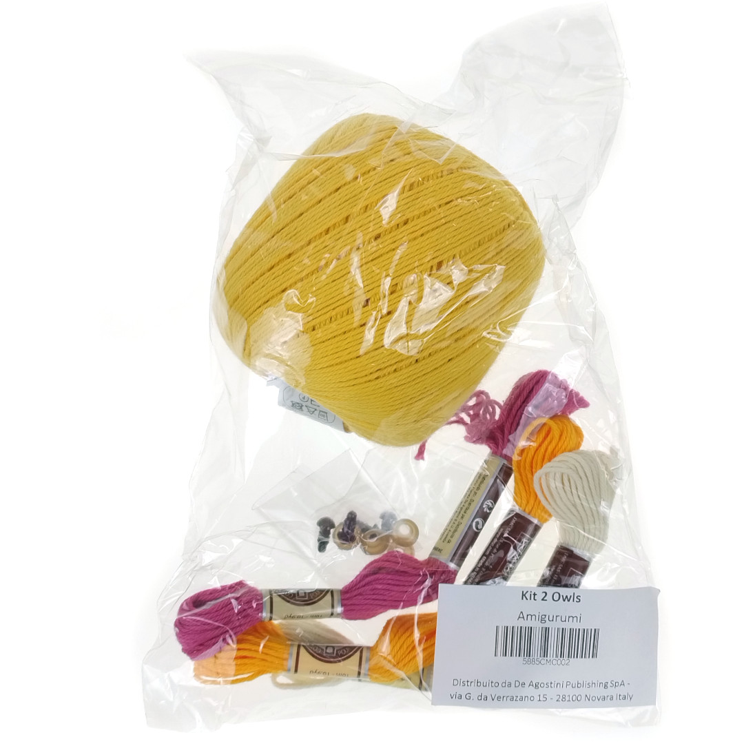 Amigurumi kit - DMC yarns 2 2 owls