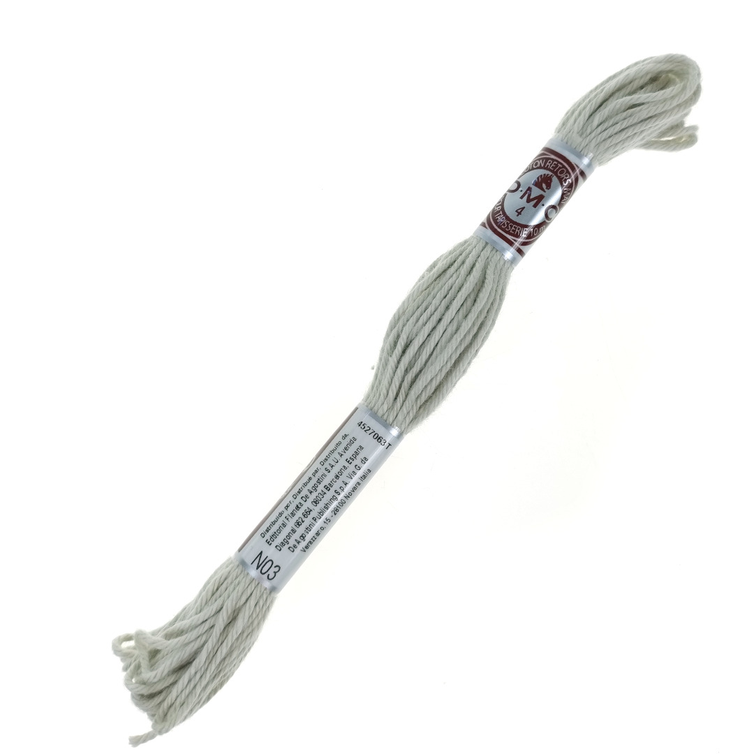 Cotton yarn DMC Mulina Skein 10 m N03 Sobola