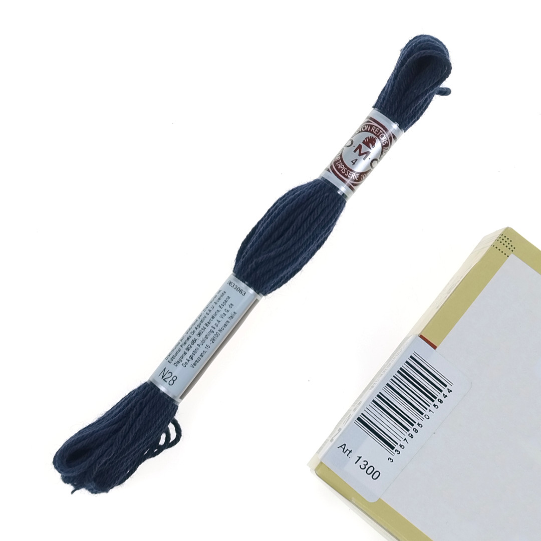 DMC cotton yarn Mulina Skein 10 m N28 Zaphire