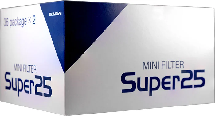 Filtry papierosowe Super 25 Mini 10 sztuk - obrazek 4