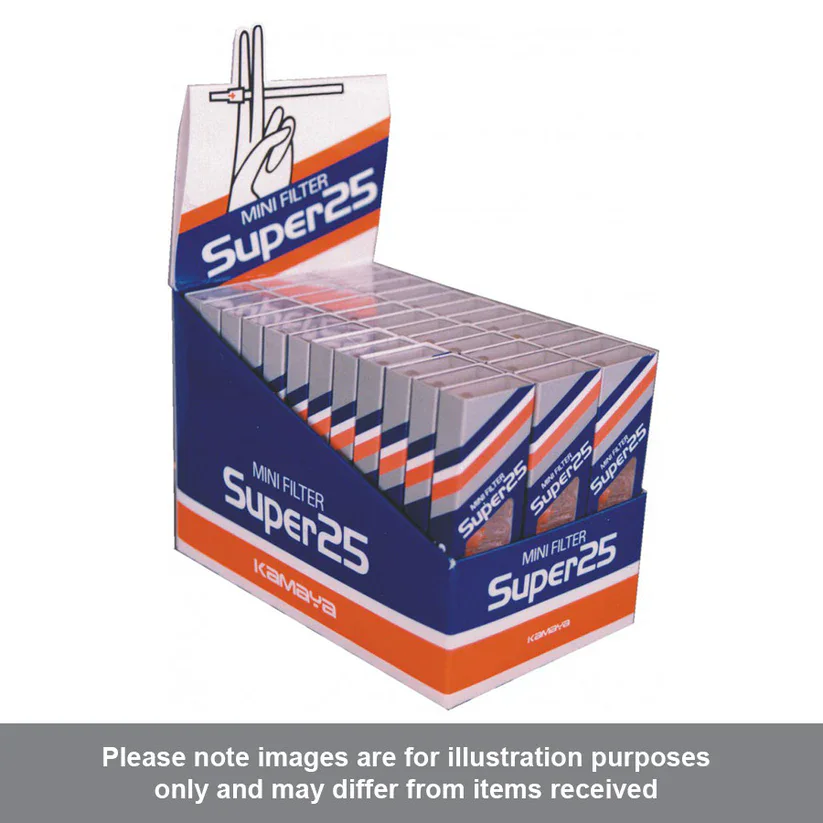 Filtry papierosowe Super 25 Mini 10 sztuk - obrazek 5
