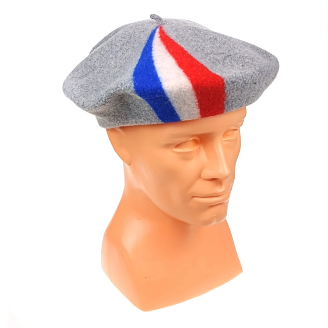 Rugby wełniany World Cup 2023 Beret rugby szary 2 odcienie