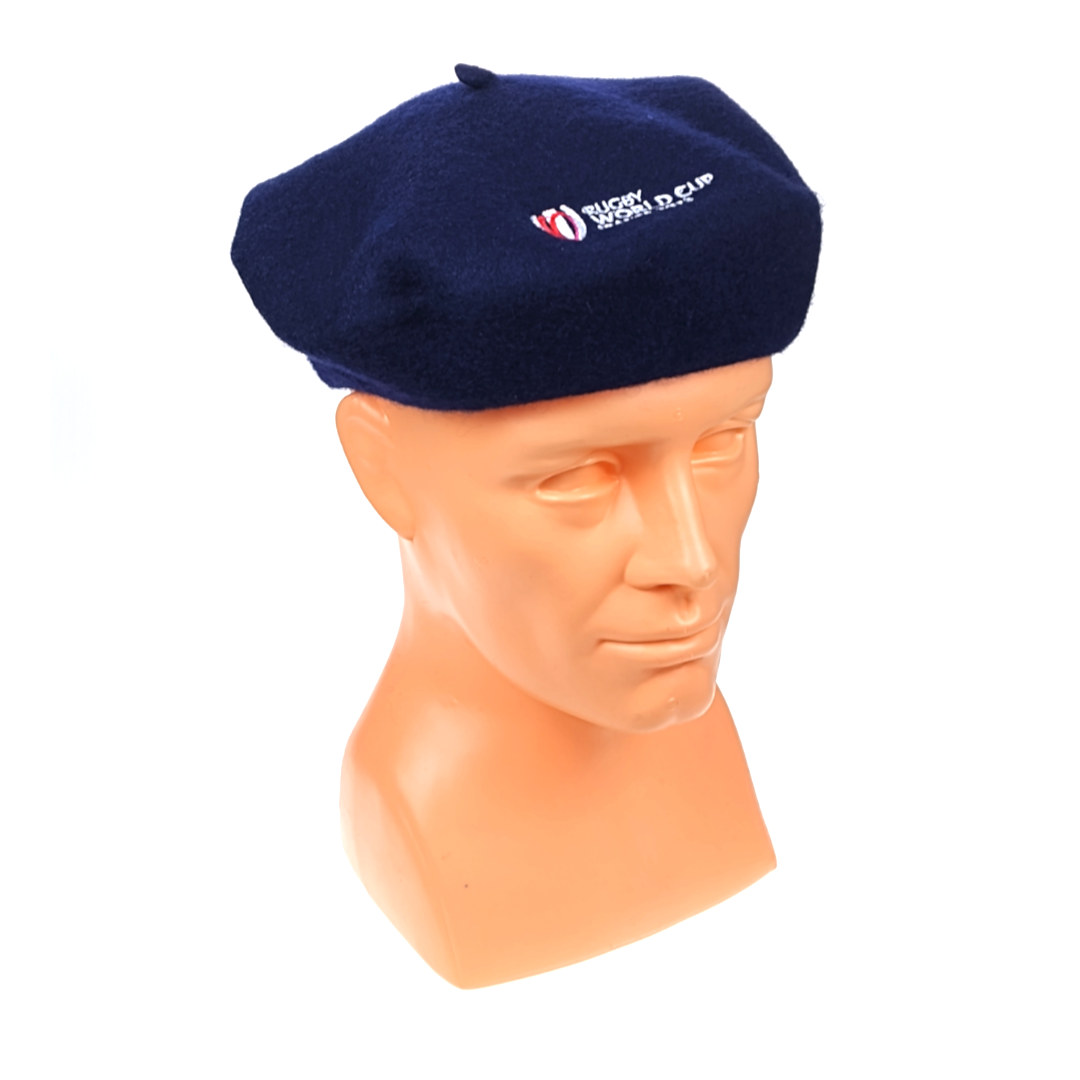 Rugby wool World Cup 2023 Rugby beret navy blue MIX sizes and shades