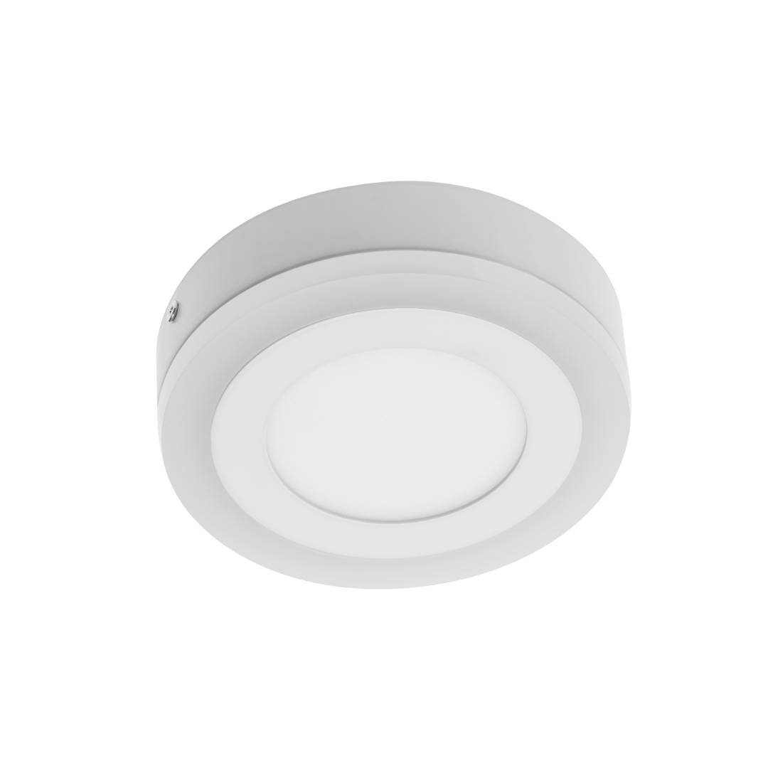 Downlight LED, 9 W (6 W + 3 W), 640 lm, AC 220-240 V, 50/60 Hz, PF>0,5, RA>80, IP20, kątowy