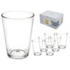 Glass set of 6 pieces 110x80 mm 300 ml
