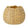 Logan flower pot, yellow, stoneware, Ø15.5 x H 12 cm.