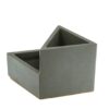 Concrete desk organizer "ROKO" 9,5x17x10 cm