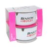 Fi-72 mm white 2-pack ashtray with logo