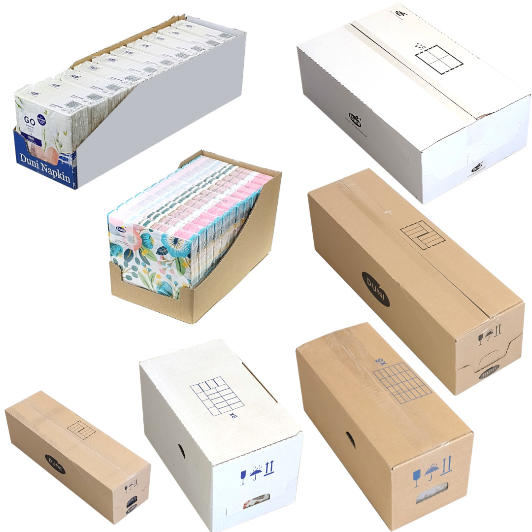 Paper napkins 3-W 33x33 cm STAR SHINE cream 250 pcs. - Image 3