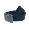 Strap black - metal buckle 105