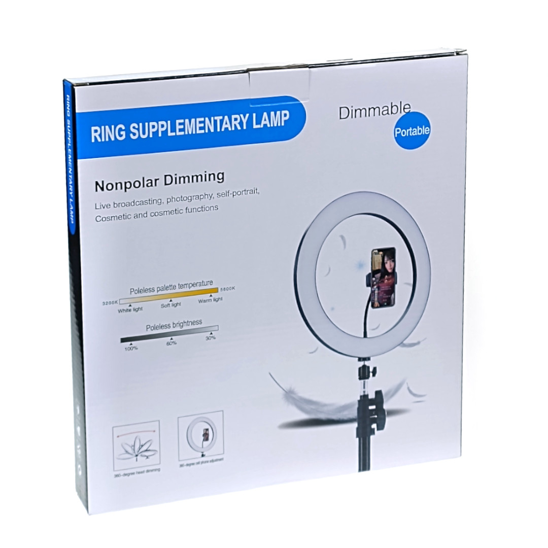 Lampa pierścieniowa LED Ring Light 26 cm USB 3 barwy