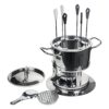 Vitesse Janna VS-1621 stainless steel fondue set