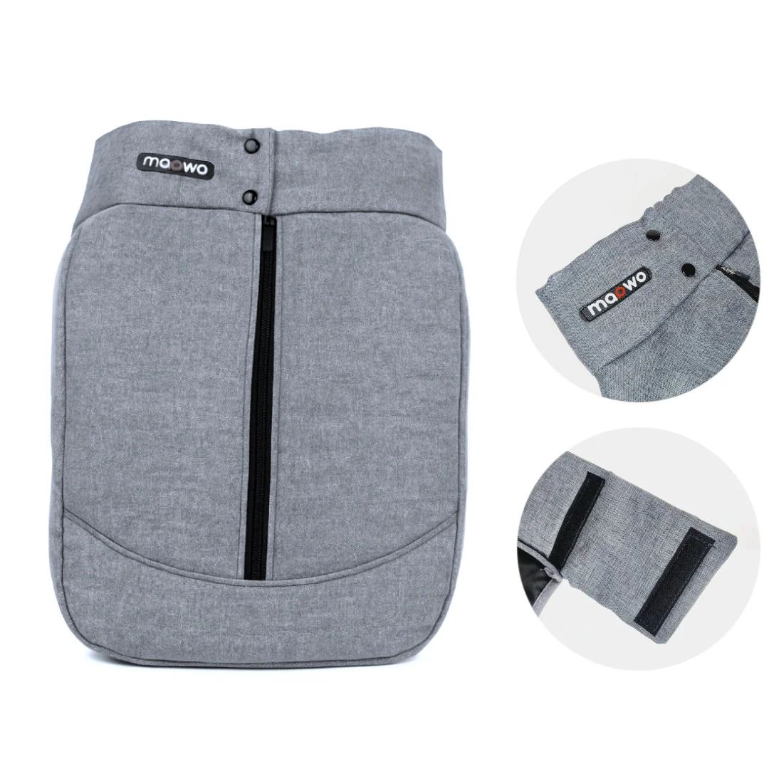 Leg Cover Stroller Sleeping Bag Light Gray 54x39x16 cm Maawo