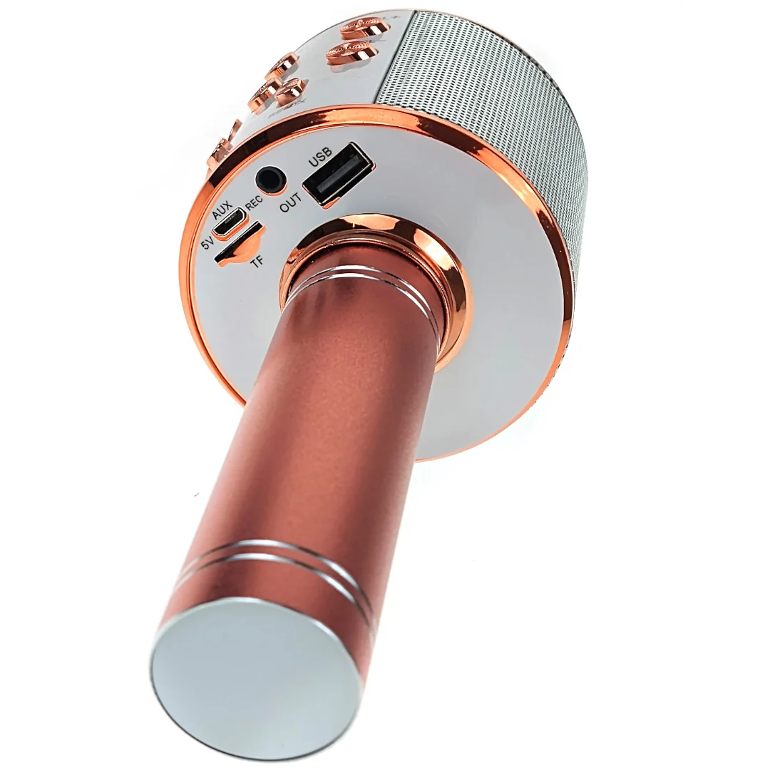 Karaoke microphone with built-in Bluetooth speaker WS-858 - Image 5