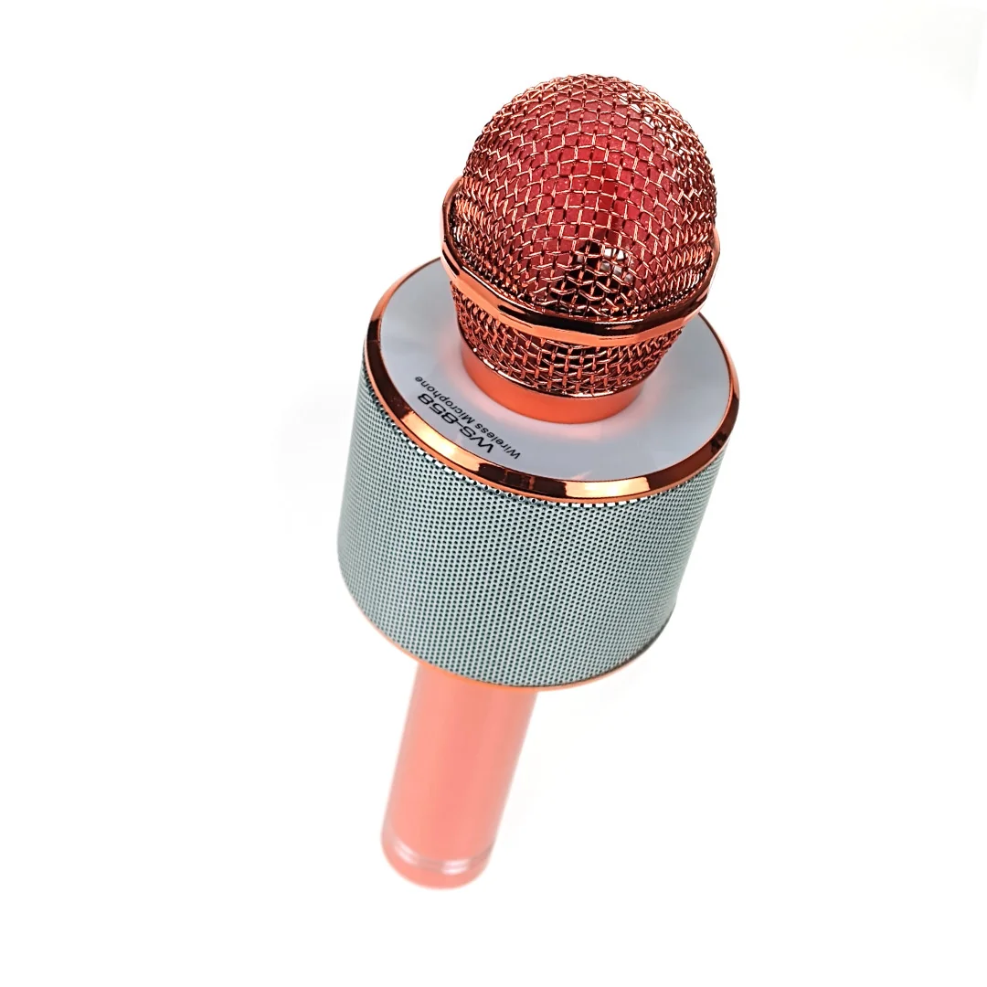 Karaoke microphone with built-in Bluetooth speaker WS-858 - Image 6