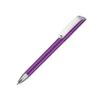 Pen 10086 GLOSSY TRANSPARENT amethyst cartridge. black