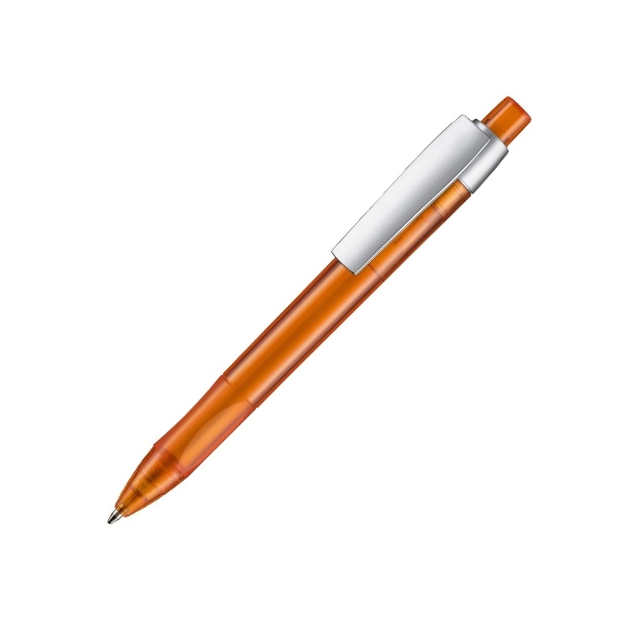 Długopis 10109 CETUS TRANSPARENT pomarańczowy flamingo wkł. niebieski