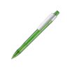 Ballpoint pen 10109 CETUS TRANSPARENT grassy green refill. blue