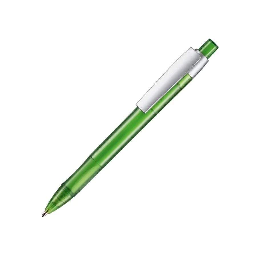 Ballpoint pen 10109 CETUS TRANSPARENT grassy green refill. blue