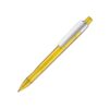 Pen 10109 CETUS TRANSPARENT sunflower yellow cartridge. blue