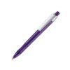 Pen 10109 CETUS TRANSPARENT amethyst cartridge. blue