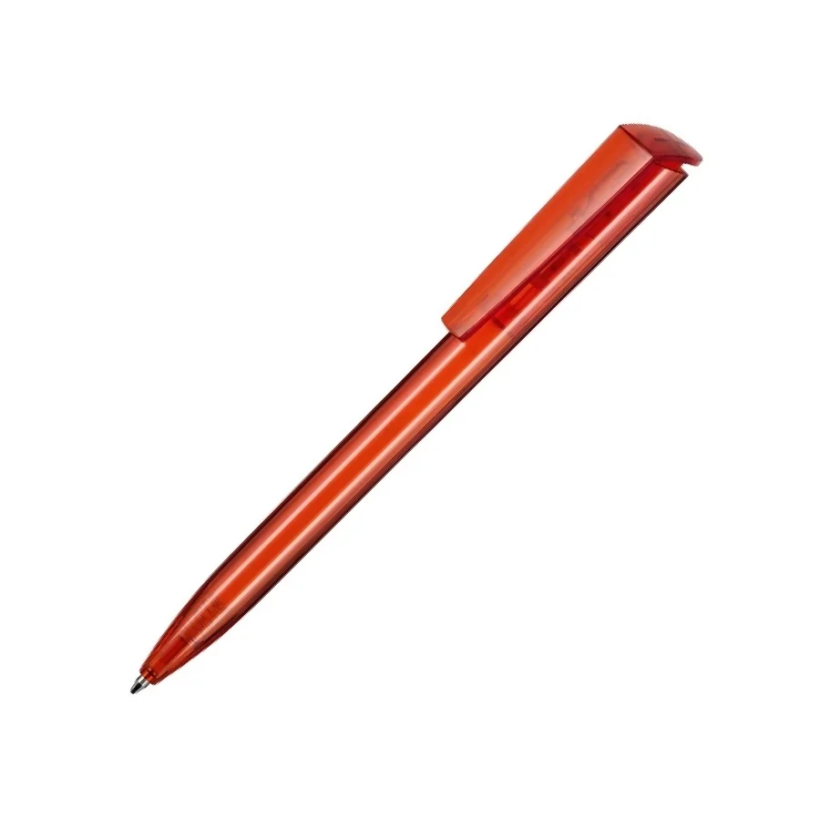 Pen 10127 TRIGGER TRANSPARENT red (fiery) cartridge. blue