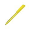 Pen 10127 TRIGGER TRANSPARENT sunflower yellow cartridge. blue
