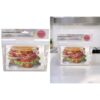 Universal resealable bag, transparent, 23.5 x 6.5 x 16 cm