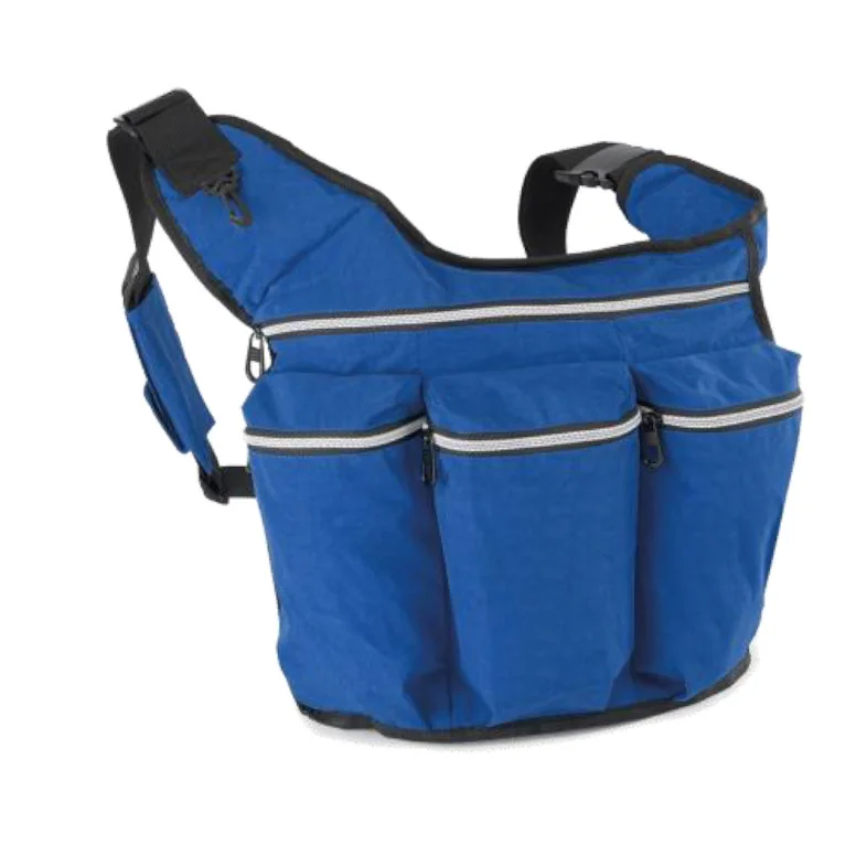 Shoulder bag CLOONY (blue) 34x35-42x14 cm