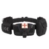 YAKEDA YD-2012 MOLLE modular 7-in-1 military tactical belt with pockets - Black