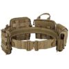 YAKEDA YD-2088 MOLLE combat tactical belt 8-in-1 Cross-Fix with pockets - Sand (Mud)