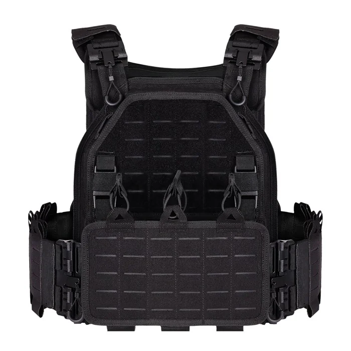 Kamizelka taktyczna wojskowa YAKEDA VT-6094A Plate Carrier MOLLE – Czarny