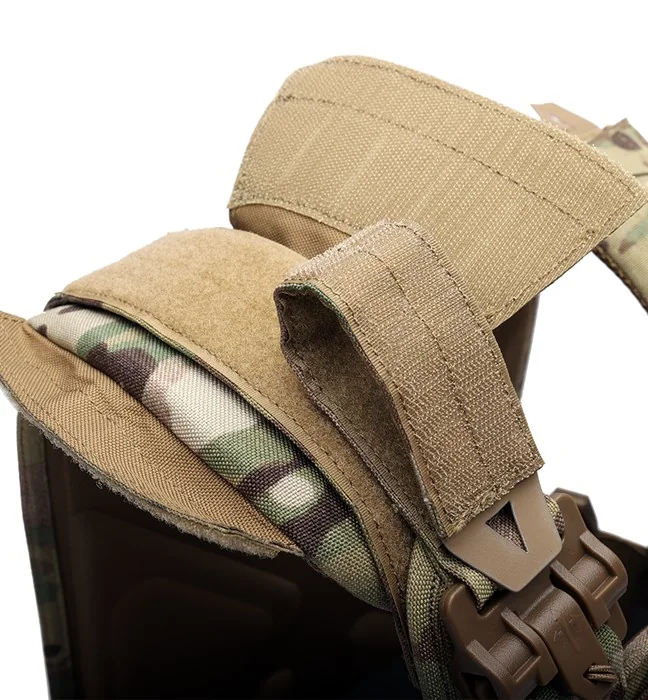 YAKEDA VT-6095A Military Tactical Plate Carrier Vest MultiCam MOLLE – Multicam (CP) - Image 3