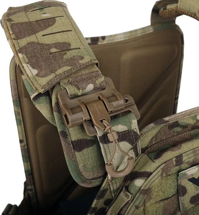 YAKEDA VT-6095A Military Tactical Plate Carrier Vest MultiCam MOLLE – Multicam (CP) - Image 4