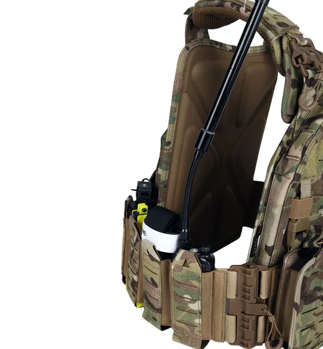 YAKEDA VT-6095A Military Tactical Plate Carrier Vest MultiCam MOLLE – Multicam (CP) - Image 8