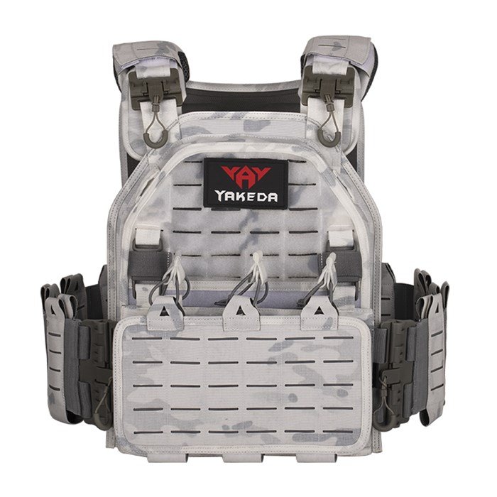 Gilet tattico militare YAKEDA VT-6095B con piastre