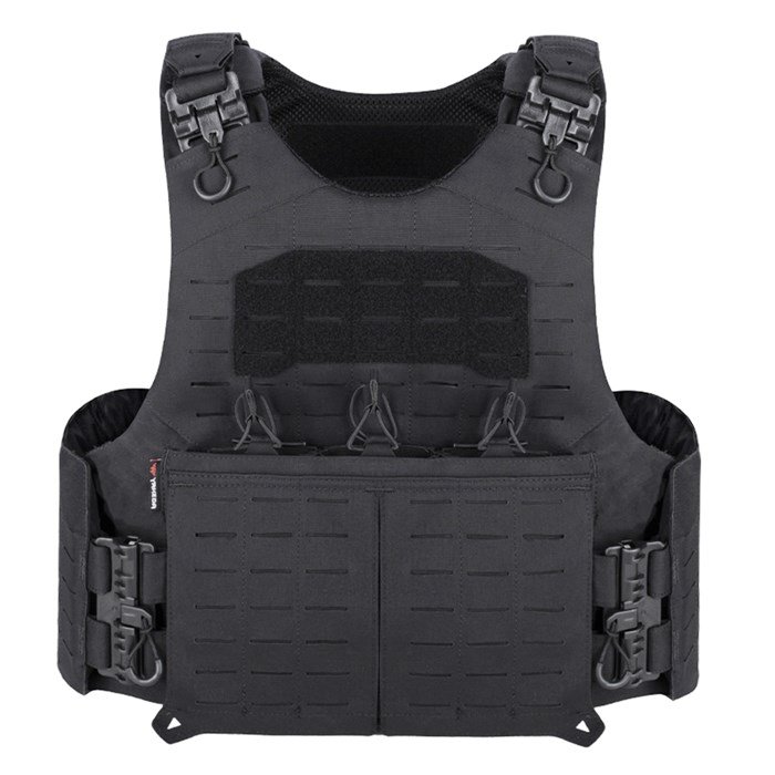 Kamizelka taktyczna wojskowa YAKEDA VT-8545 Heavy Duty 500D Nylon Laser-Cut MOLLE – Czarny
