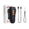 3-in-1 ultrasonic dog trainer and deterrent with laser