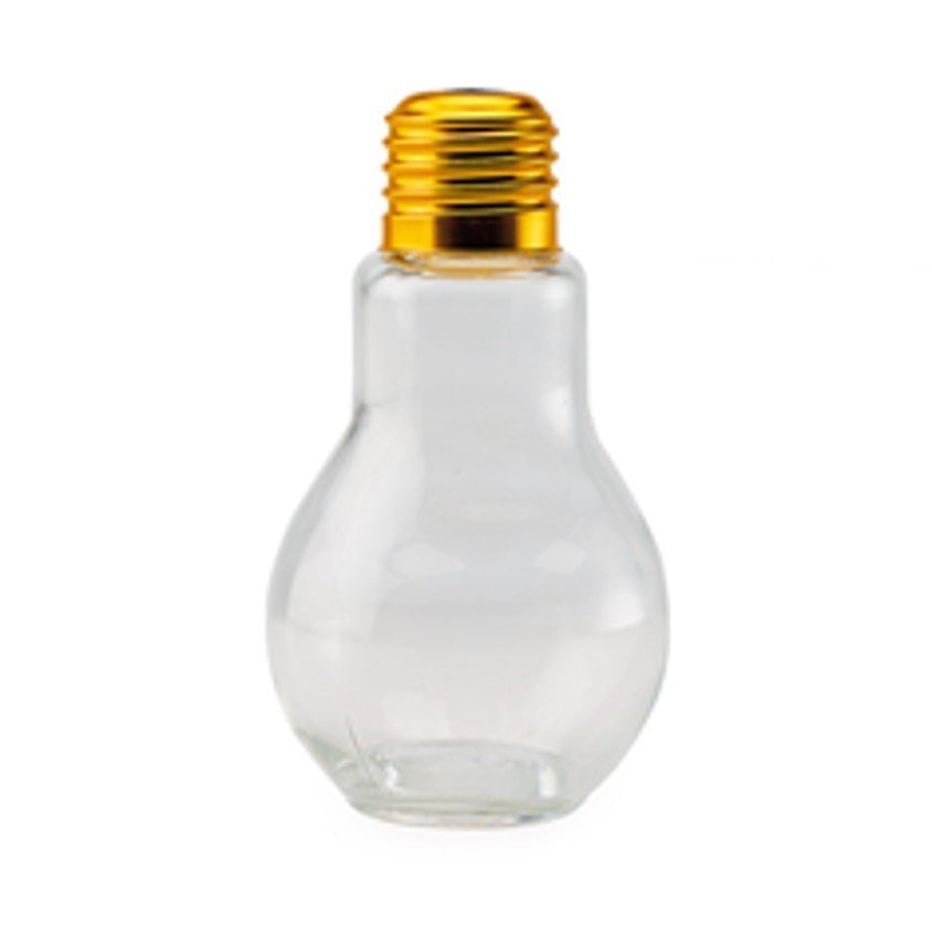 Vase, glass container d: 5.5 cm, h: 10.5 cm