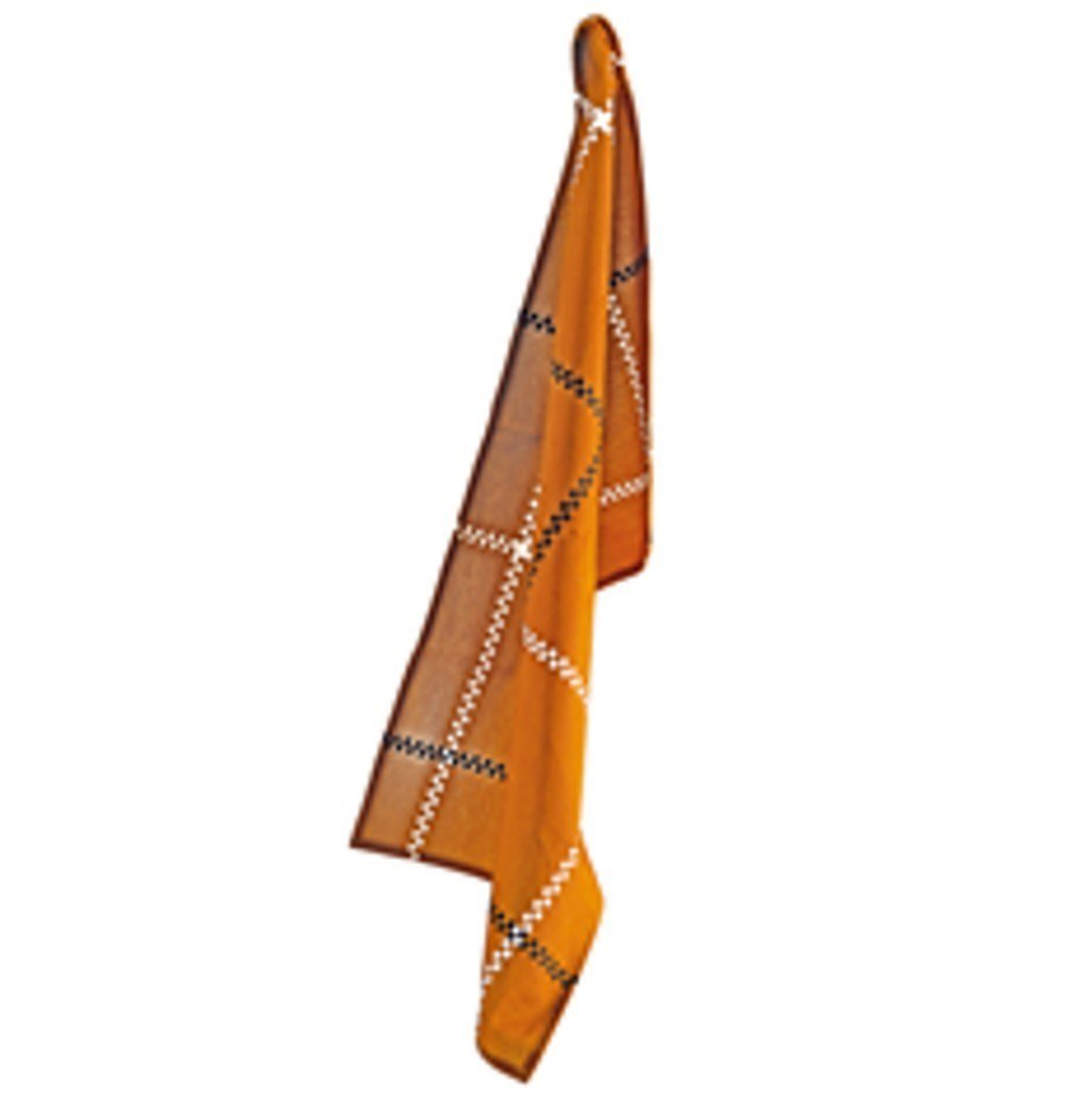 Striped caramel towel 70x45 cm NP